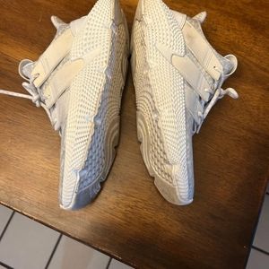 Adidas Prophere Triple White running shoe Size 7